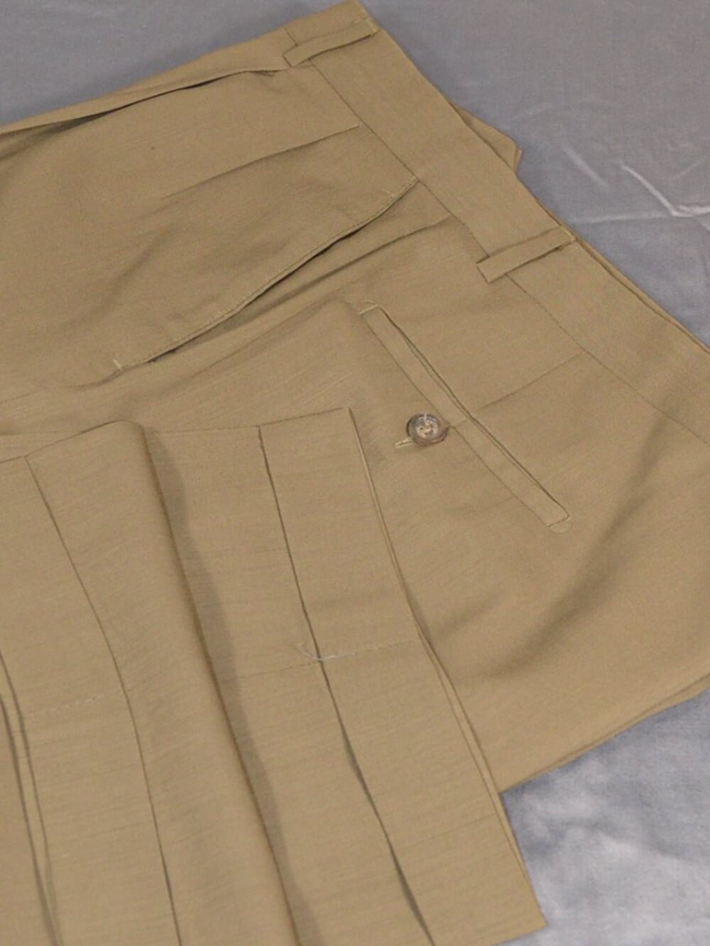 Pronto Uomo Firenze Dress Pants -- 100% Worsted Wool -- Brown 38x31